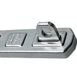 Abus kistoverval verzinkt staal zilver 10x3,5cm