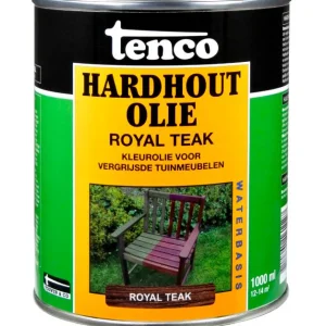 Tenco Royal Teak hardhoutolie blank 1L