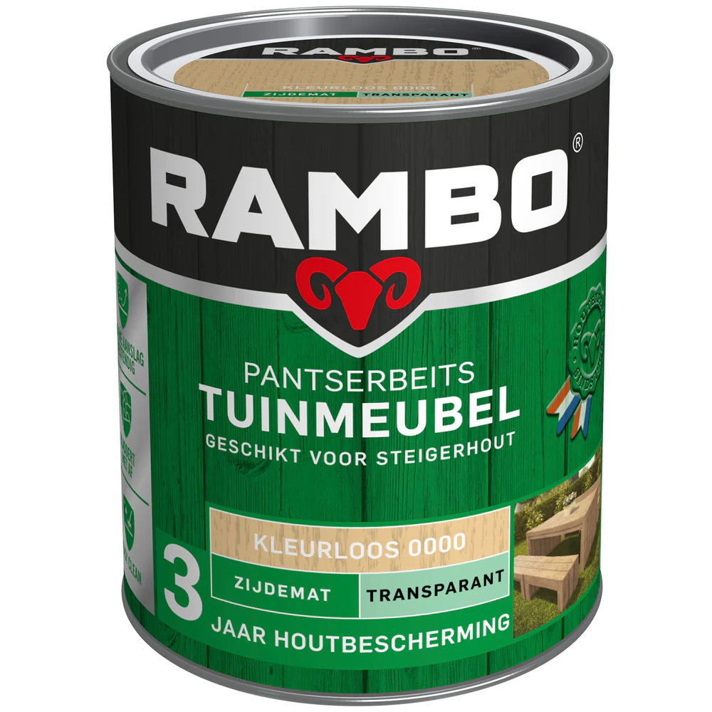 Rambo Pantserbeits tuinmeubel - Afbeelding 2