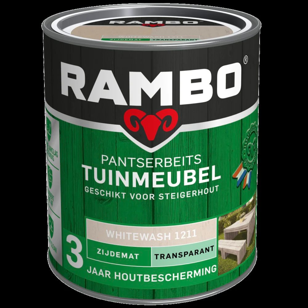 Rambo Pantserbeits tuinmeubel - Afbeelding 4