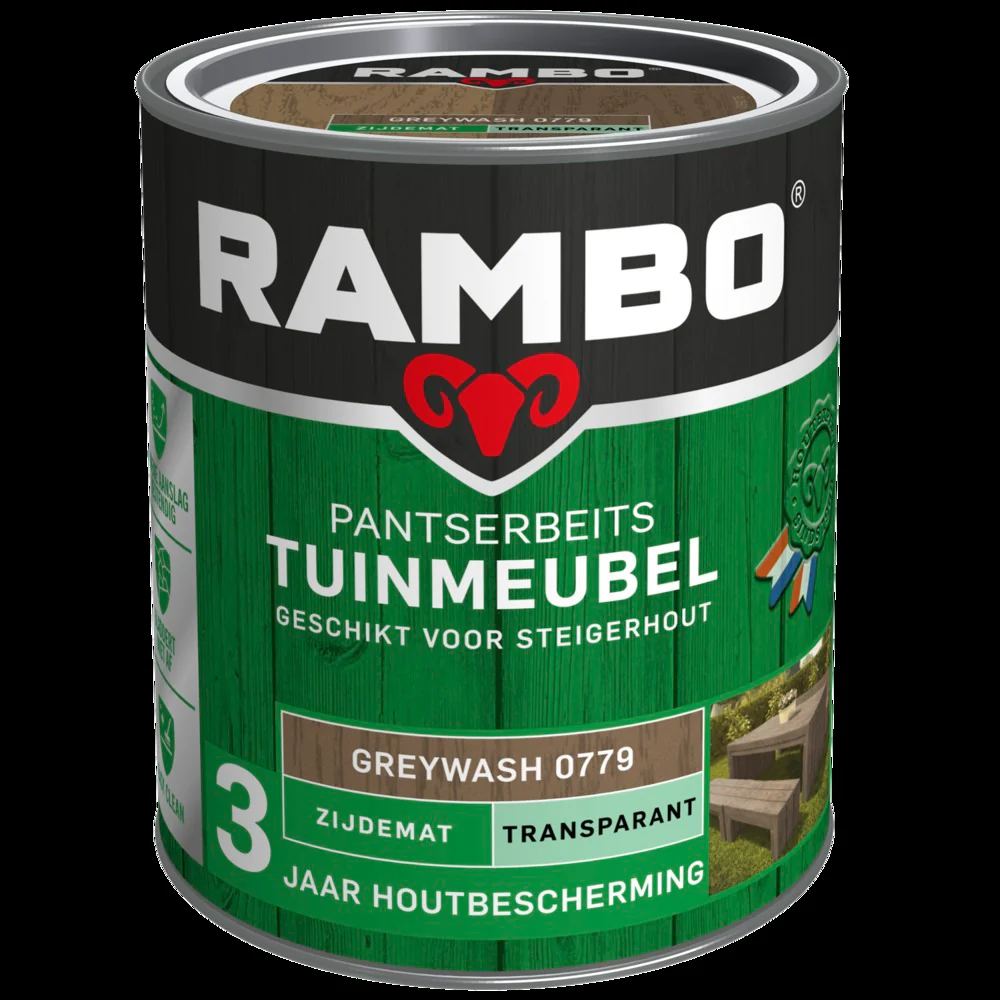 Rambo Pantserbeits tuinmeubel - Afbeelding 5